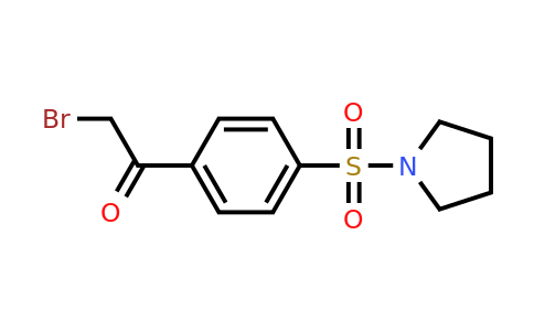 CAS 58722-38-6 | 2-bromo-1-[4-(pyrrolidine-1-sulfonyl)phenyl]ethan-1-one