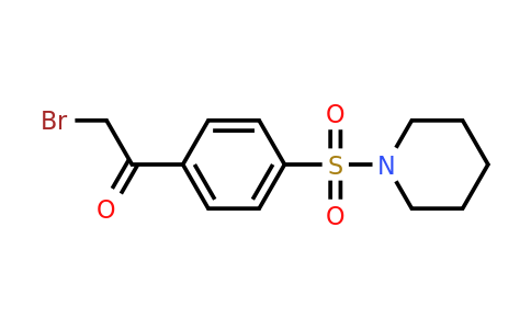 CAS 58722-39-7 | 2-bromo-1-[4-(piperidine-1-sulfonyl)phenyl]ethan-1-one
