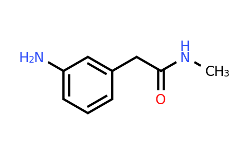 CAS 58730-35-1 | 2-(3-Aminophenyl)-N-methylacetamide
