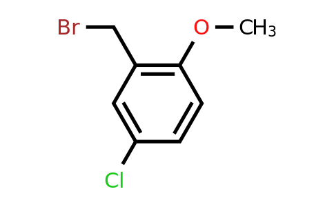 CAS 58735-58-3 | 2-(bromomethyl)-4-chloro-1-methoxybenzene