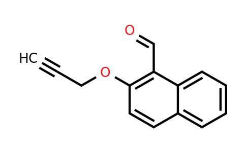 CAS 58758-48-8 | 2-(prop-2-yn-1-yloxy)naphthalene-1-carbaldehyde