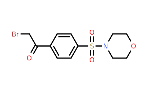 CAS 58760-59-1 | 2-bromo-1-[4-(morpholine-4-sulfonyl)phenyl]ethan-1-one