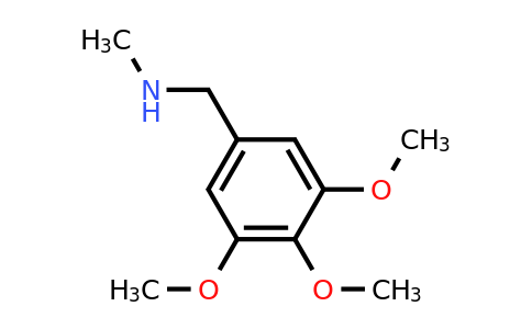 CAS 58780-82-8 | N-Methyl-1-(3,4,5-trimethoxyphenyl)methanamine