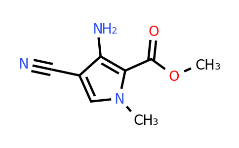 CAS 587868-36-8 | Methyl 3-amino-4-cyano-1-methyl-1H-pyrrole-2-carboxylate