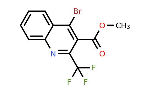 CAS 587886-19-9 | Methyl 4-bromo-2-(trifluoromethyl)quinoline-3-carboxylate