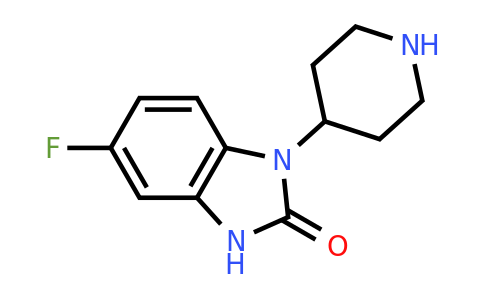 CAS 58859-77-1 | 5-fluoro-1-(piperidin-4-yl)-1,3-dihydro-2H-benzo[d]imidazol-2-one