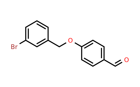CAS 588676-02-2 | 4-((3-Bromobenzyl)oxy)benzaldehyde