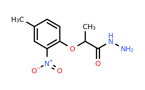 CAS 588678-31-3 | 2-(4-Methyl-2-nitrophenoxy)propanehydrazide