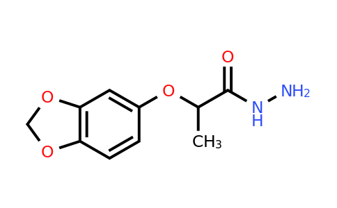 CAS 588679-99-6 | 2-(Benzo[d][1,3]dioxol-5-yloxy)propanehydrazide