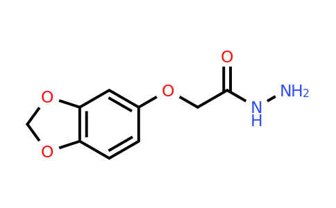 CAS 588680-00-6 | 2-(Benzo[d][1,3]dioxol-5-yloxy)acetohydrazide