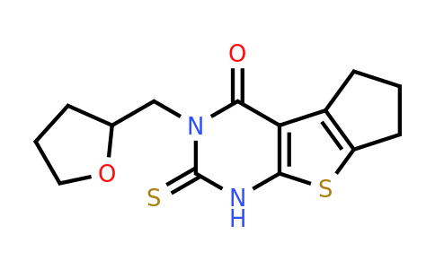 CAS 588680-19-7 | 11-[(oxolan-2-yl)methyl]-10-sulfanyl-7-thia-9,11-diazatricyclo[6.4.0.0,2,6]dodeca-1(8),2(6),9-trien-12-one