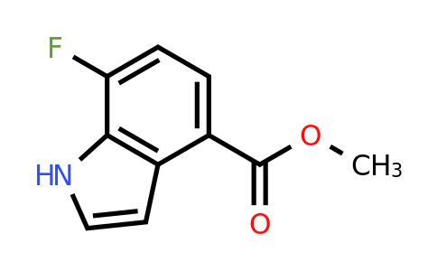CAS 588688-40-8 | methyl 7-fluoro-1H-indole-4-carboxylate