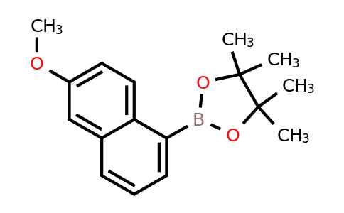 CAS 588717-94-6 | 2-(6-Methoxy-naphthalen-1-yl)-4,4,5,5-tetramethyl-[1,3,2]dioxaborolane