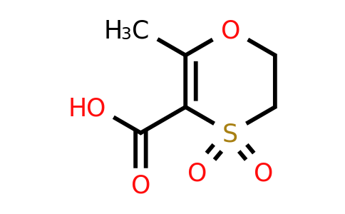 CAS 58941-08-5 | 2-methyl-4,4-dioxo-5,6-dihydro-1,4lambda6-oxathiine-3-carboxylic acid