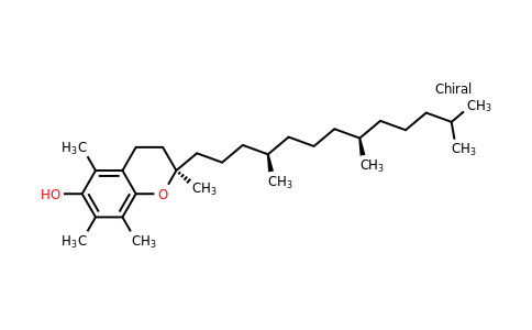 CAS 59-02-9 | (2R)-2,5,7,8-tetramethyl-2-[(4R,8R)-4,8,12-trimethyltridecyl]chroman-6-ol