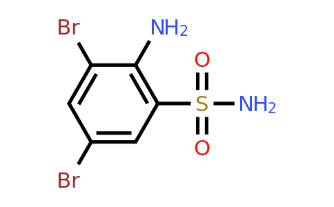 CAS 59018-47-2 | 2-Amino-3,5-dibromo-benzenesulfonamide