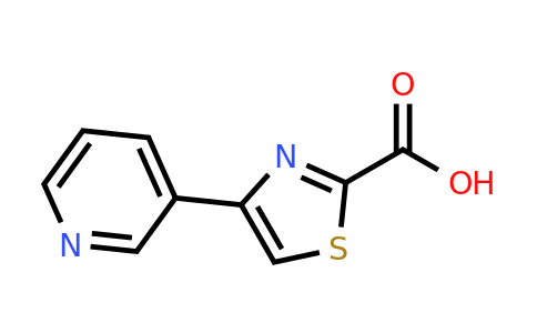 CAS 59020-46-1 | 4-(pyridin-3-yl)thiazole-2-carboxylic acid