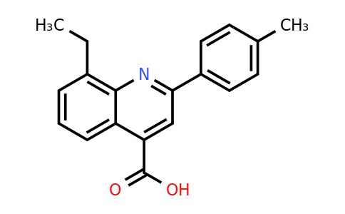 CAS 590353-83-6 | 8-Ethyl-2-(p-tolyl)quinoline-4-carboxylic acid