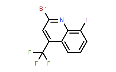 CAS 590372-08-0 | 2-Bromo-8-iodo-4-(trifluoromethyl)quinoline