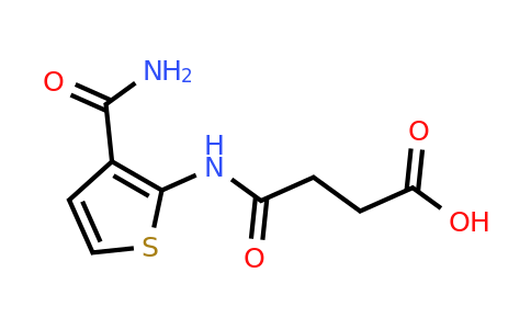 CAS 590376-36-6 | 3-[(3-carbamoylthiophen-2-yl)carbamoyl]propanoic acid