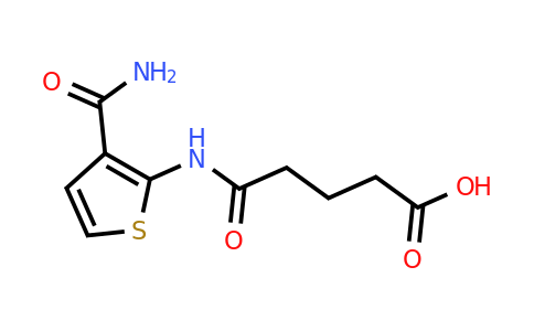 CAS 590376-37-7 | 4-[(3-carbamoylthiophen-2-yl)carbamoyl]butanoic acid