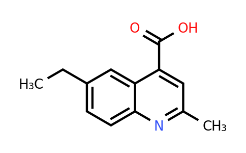 CAS 590376-60-6 | 6-Ethyl-2-methylquinoline-4-carboxylic acid