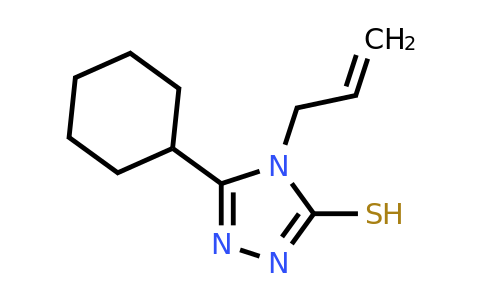 CAS 590376-61-7 | 5-cyclohexyl-4-(prop-2-en-1-yl)-4H-1,2,4-triazole-3-thiol