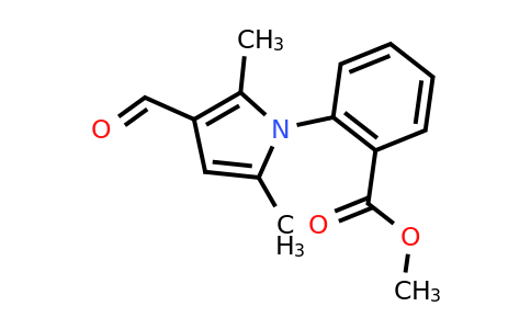 CAS 590395-51-0 | Methyl 2-(3-formyl-2,5-dimethyl-1H-pyrrol-1-yl)benzoate