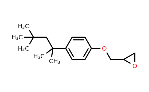 CAS 5904-85-8 | 2-{[4-(2,4,4-trimethylpentan-2-yl)phenoxy]methyl}oxirane