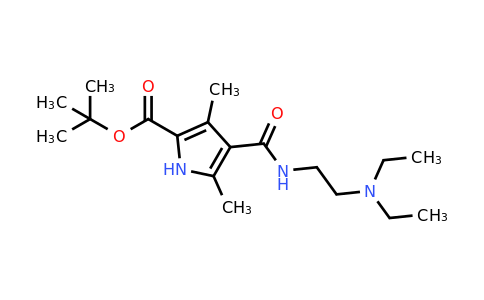 CAS 590424-04-7 | tert-Butyl 4-((2-(diethylamino)ethyl)carbamoyl)-3,5-dimethyl-1H-pyrrole-2-carboxylate