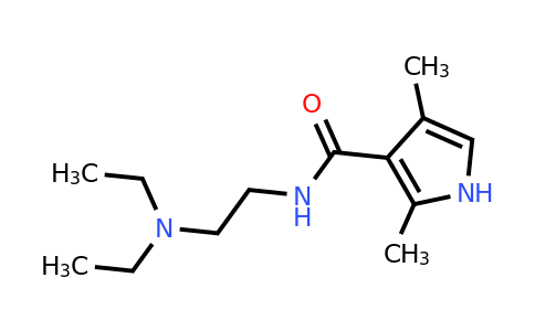 CAS 590424-05-8 | N-(2-(Diethylamino)ethyl)-2,4-dimethyl-1H-pyrrole-3-carboxamide