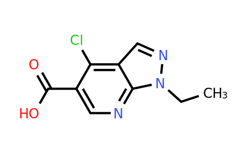 CAS 59060-16-1 | 4-chloro-1-ethyl-1H-pyrazolo[3,4-b]pyridine-5-carboxylic acid