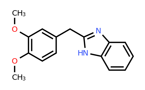CAS 59077-64-4 | 2-[(3,4-Dimethoxyphenyl)methyl]-1H-1,3-benzodiazole