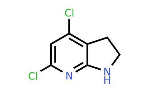 CAS 5912-15-2 | 4,6-dichloro-1H,2H,3H-pyrrolo[2,3-b]pyridine