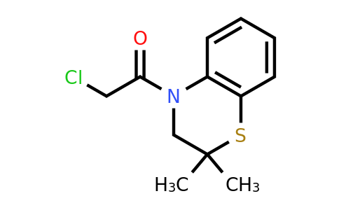 CAS 591221-63-5 | 2-Chloro-1-(2,2-dimethyl-2h-benzo[b][1,4]thiazin-4(3H)-yl)ethanone