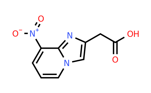 CAS 59128-17-5 | (8-Nitro-imidazo[1,2-A]pyridin-2-YL)-acetic acid