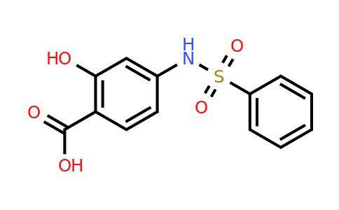CAS 59149-18-7 | 2-Hydroxy-4-(phenylsulfonamido)benzoic acid