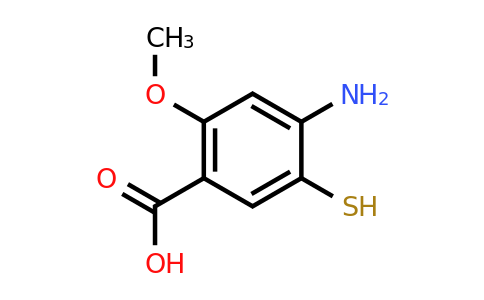 CAS 59168-57-9 | 2-Methoxy-4-amino-5-mercaptobenzoic acid