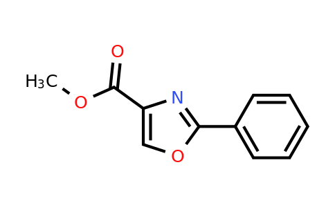 CAS 59171-72-1 | 2-Phenyl-oxazole-4-carboxylic acid methyl ester