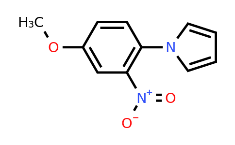 CAS 59194-25-1 | 1-(4-Methoxy-2-nitrophenyl)-1H-pyrrole