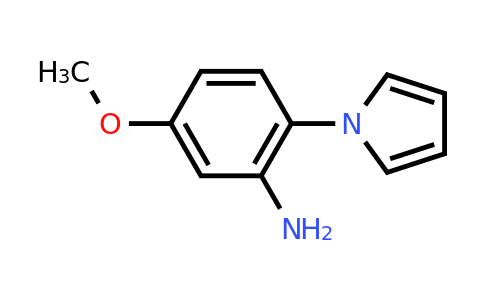 CAS 59194-26-2 | 5-Methoxy-2-(1H-pyrrol-1-yl)aniline