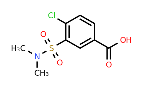 CAS 59210-61-6 | 4-chloro-3-(dimethylsulfamoyl)benzoic acid