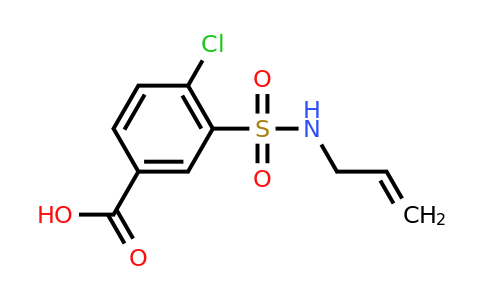 CAS 59210-69-4 | 4-chloro-3-[(prop-2-en-1-yl)sulfamoyl]benzoic acid