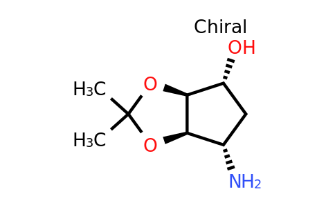 CAS 592533-90-9 | (3aS,4R,6S,6aR)-6-amino-2,2-dimethyl-hexahydrocyclopenta[d][1,3]dioxol-4-ol