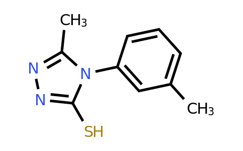 CAS 592537-77-4 | 5-methyl-4-(3-methylphenyl)-4H-1,2,4-triazole-3-thiol