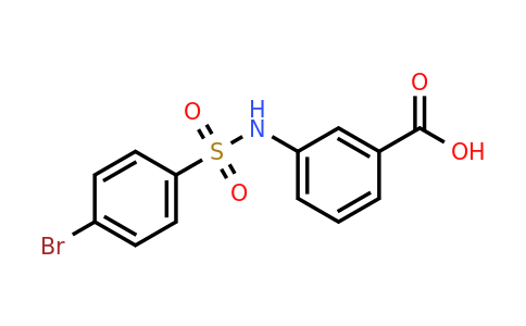 CAS 59256-24-5 | 3-(4-bromobenzenesulfonamido)benzoic acid