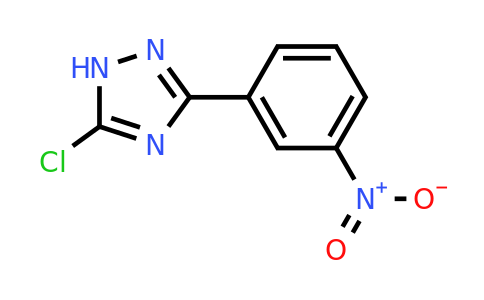 CAS 59301-26-7 | 5-Chloro-3-(3-nitrophenyl)-1H-1,2,4-triazole