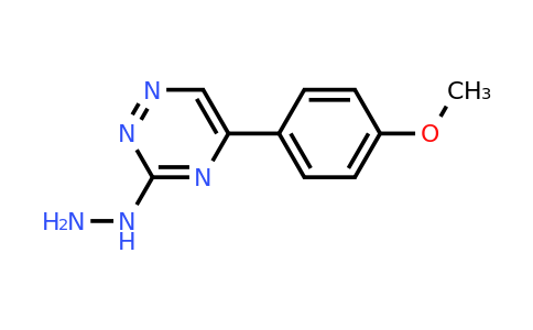 CAS 59318-41-1 | 3-Hydrazinyl-5-(4-methoxyphenyl)-1,2,4-triazine