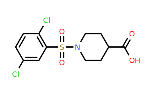 CAS 593261-86-0 | 1-(2,5-dichlorobenzenesulfonyl)piperidine-4-carboxylic acid