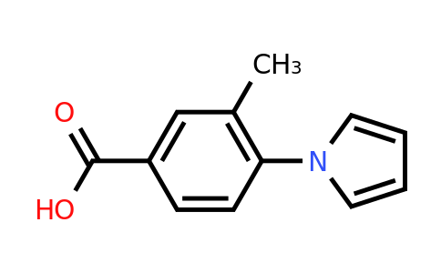 CAS 593272-74-3 | 3-Methyl-4-(1H-pyrrol-1-yl)benzoic acid
